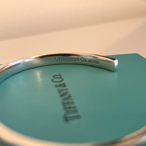 Tiffany silver 1837 cuff bracelet - Picture 2 of 4